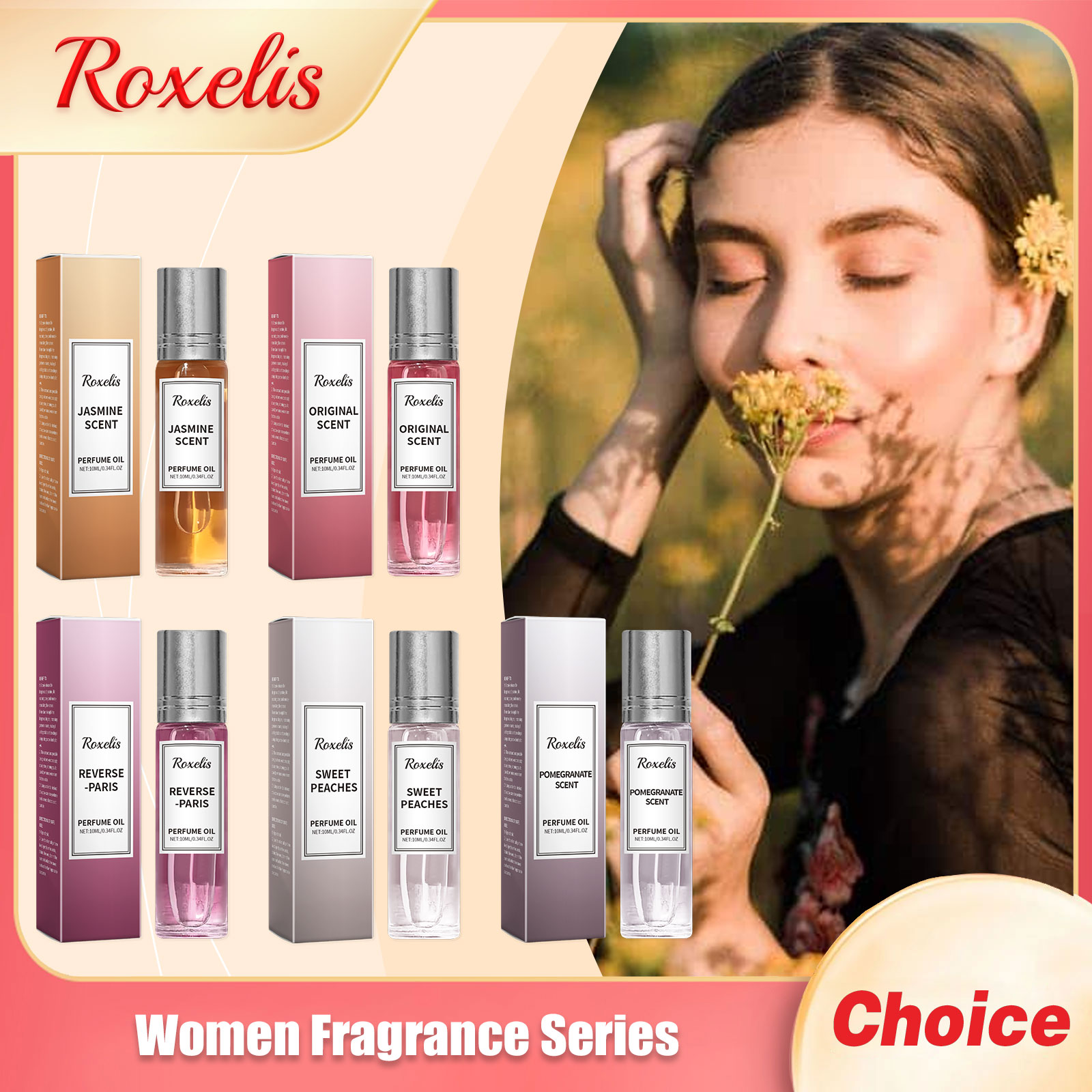 Home Fragrance Jasmine - Damen Pheromon-Duft Parfüm-Serie Täglicher Gebrauch Blumiger