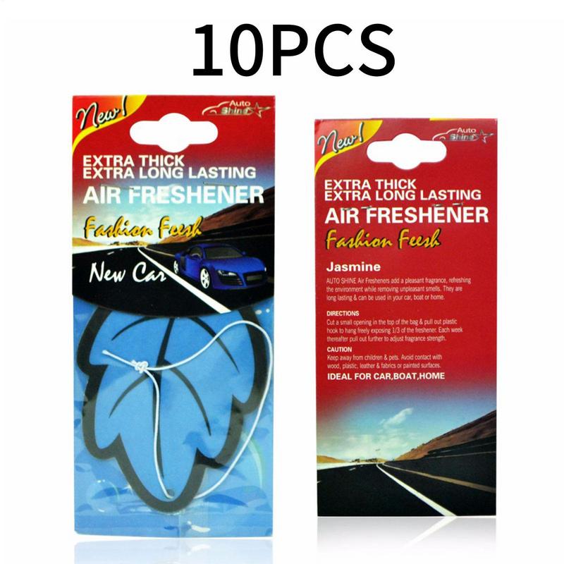 Home Fragrance Vanilla - 10PCS Auto Lufterfrischer Natürlichen Duftenden Jasmin