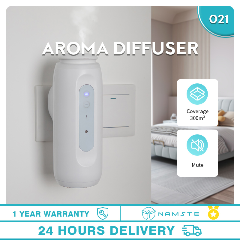 Home Fragrance Oils For Diffusers - Namste 300m³ Bluetooth Wandmontierter Parfüm-Aroma-Diffusor für