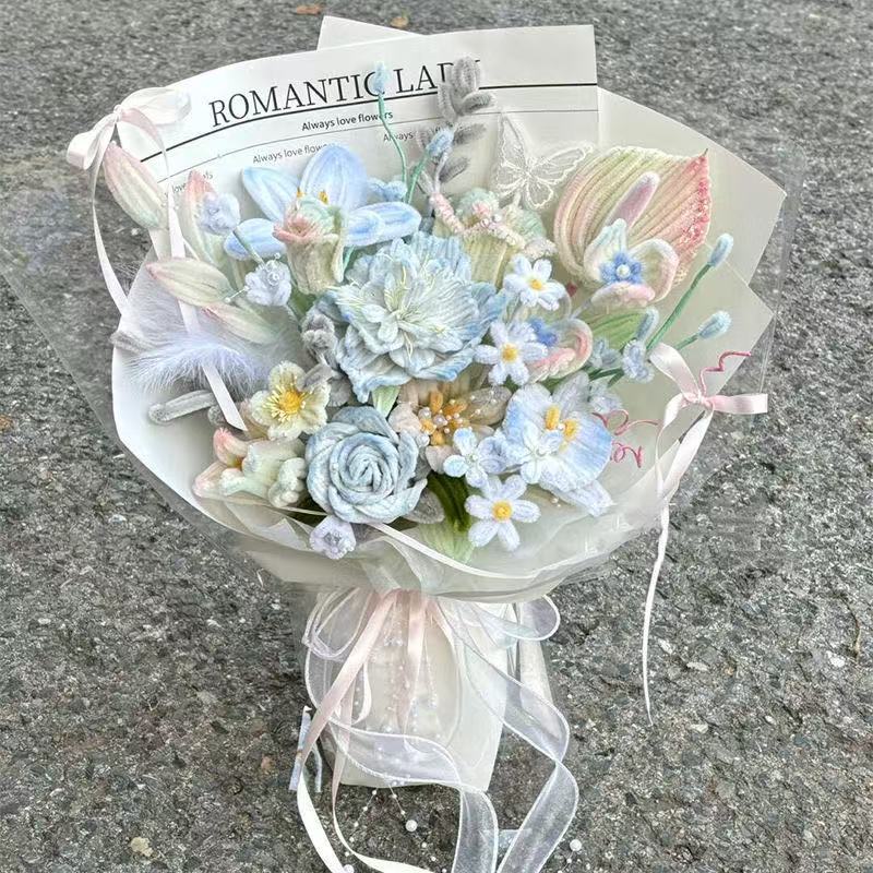 Home Fragrance Jasmine - Twist Bar Handgefertigtes Blumenstrauß-Webset DIY-Materialpaket Lilie