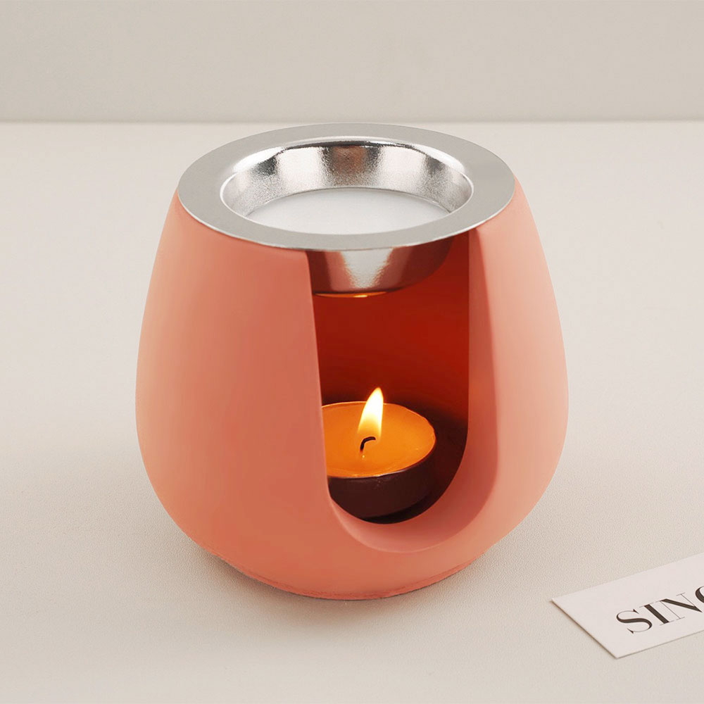Wax Melt Burner - Zylindrischer Weihrauchbrenner Silikonform DIY Hydrokultur Vase