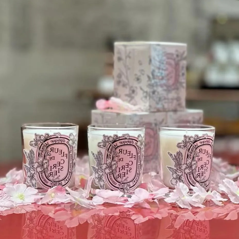Home Fragrance Diptyque - Romantische limitierte Diptyques Kerzen Sakura Duft