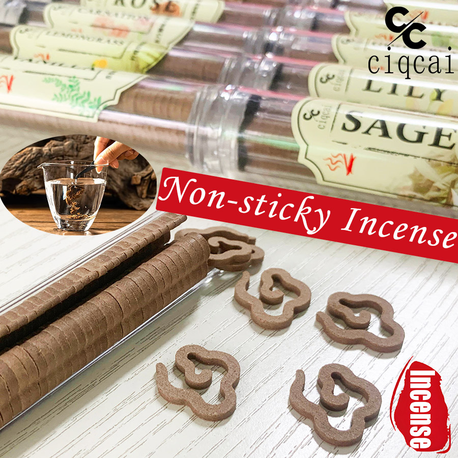 Home Fragrance Vanilla - [3er-Pack】Hochwertiger klassischer kleiner Spulen-Räucherstäbchen, reiner handgemachter