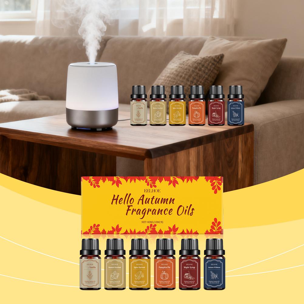 6 x 10 ml Herbstdiffusor-Duftö – Home Fragrance Vanilla Bewertung und Preis