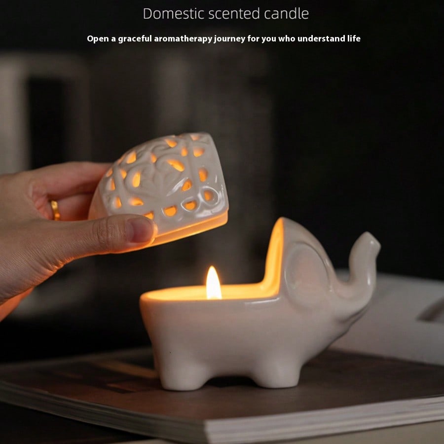 Niedlicher Elefanten-Keramik-A – Wax Melt Burner Bewertung und Preis
