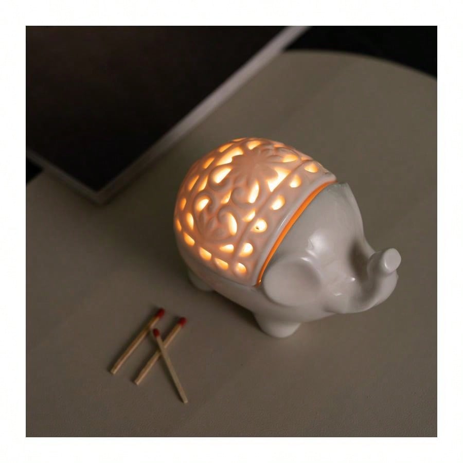 Niedlicher Elefanten-Keramik-A – Wax Melt Burner Bewertung und Preis