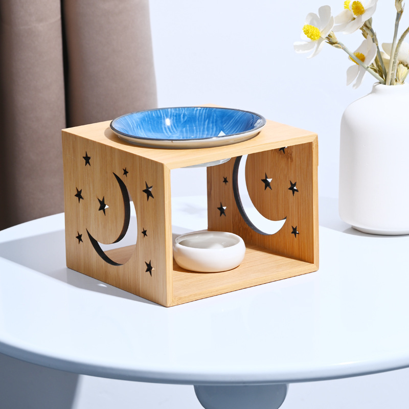 Bambus-Keramik Duftölbrenner,  – Home Fragrance Wax Melts Bewertung und Preis