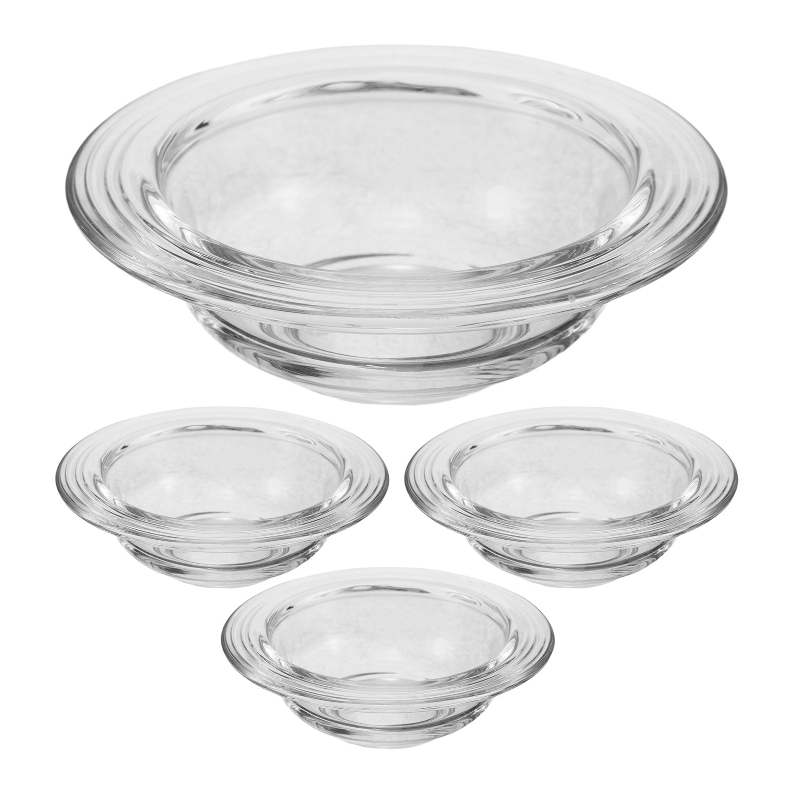 4 Stück Transparente Glas-Wach – Home Fragrance Wax Melts Bewertung und Preis